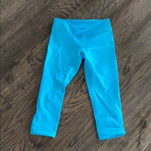 Ivivva NWOT Girl’s cropped leggings size 8